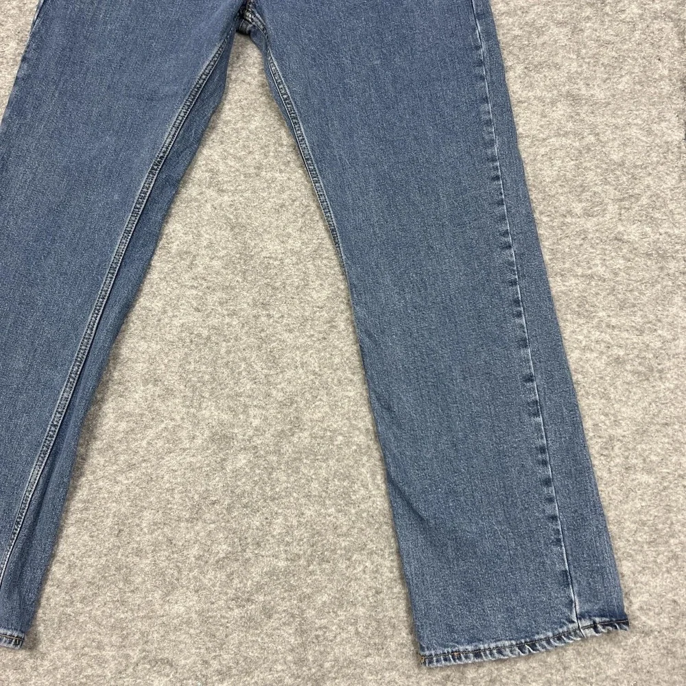 Levi Strauss Signature Gold Jeans Mens 36x34 Blue Relaxed Straight Denim Western